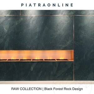 Zwarte Woud Rock Design 3CM plaat