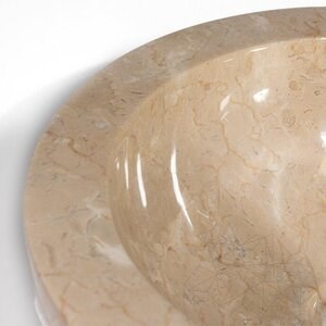Marmeren Wastafel Matia Beige Pebbles