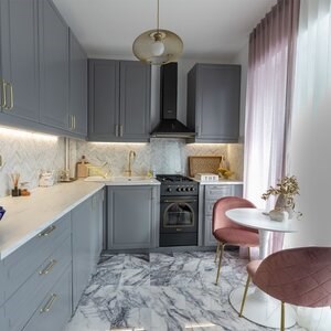 Mozaïek Marmer Bianco Carrara Chevron Mat