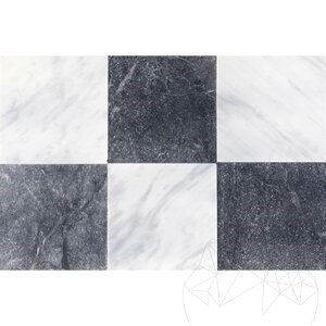 Marbre poli Alivery, 50 x 50 x 3 cm, Standard