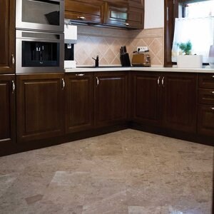 Vloer- en wandtegels Gepolijst Cappuccino Marmer, 61 x 30,5 x 1,2 cm