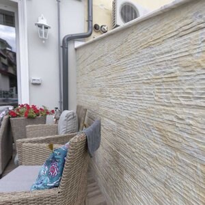 Catania Crème Crackle Marmeren Wandbekleding 10 x 30 x 1.5 cm