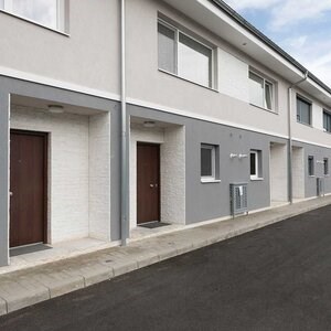 Gespleten gevelbekleding in Catania melkmarmer 7,5 x 30 x 1,5 cm