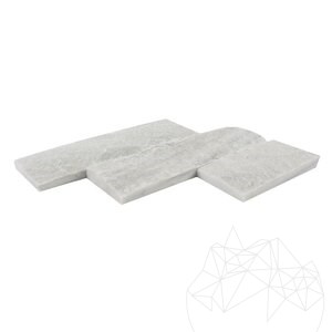 Gesplitste wandbekleding in Kavala-marmer 10 cm x B x 2,5 cm