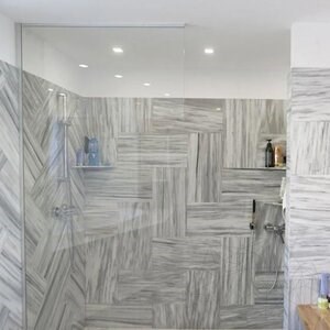 Vloer- en wandtegels Marmer Kavala Vein Cut Polished, 60 x 30 x 1 cm