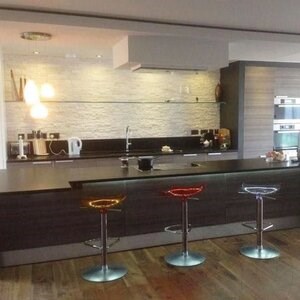 Wandbekledingspaneel Pure White Marble 15 x 60 cm