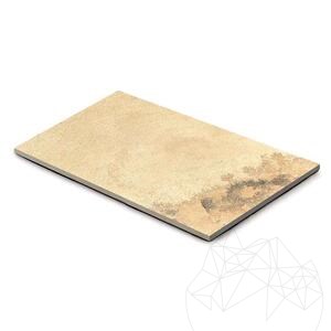 Pierre frittée Hardscape Monviso Fossil, 90 X 60 X 2 cm, R11 - Antidérapant pour usage extérieur