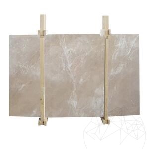 Dalle en marbre Moon Cream Poli, 2 cm