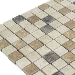 Mozaïek Marmer Mix Marmer Gepolijst 2,3 x 2,3 cm