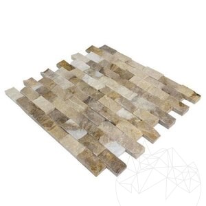 Mozaic Marmura Picasso Scapitata 2.3 x 4.8 cm - Lichidare stoc