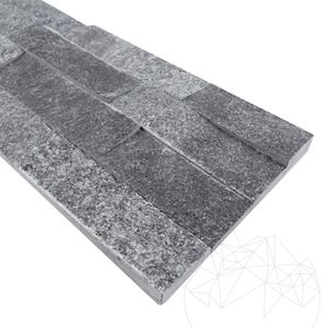 Wandbekledingspaneel Marmer Catania Zwart 15 x 60 cm