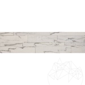 SKIN Stone Leaf Marmeren Bekleding - Parelwit 60 x 15 cm (3M op de achterkant)-nl