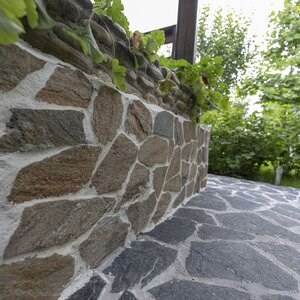 Pierre Opus Incertum (Vloer / Muur) Leisteen Rusty Brown