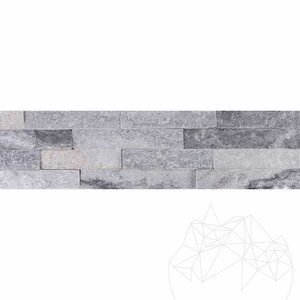 Platino Marmeren gevelbekleding, 15 x 60 cm