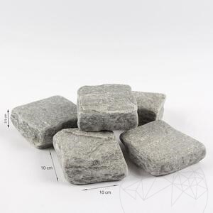 Antieke Kavala leisteen (verouderd) 10 x 10 x 3-5 cm