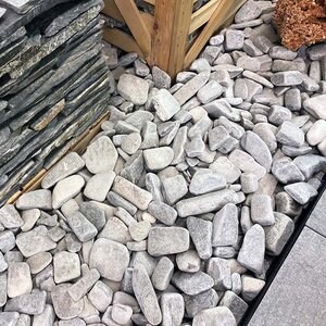 Kavala Leisteen Grijze Vis Pebbles 3-6 cm KG