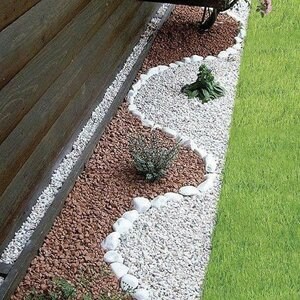 Witte Thassos Marmer Pebbles 6-10 cm KG