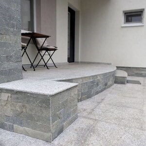 Wandbekleding Clivé Leisteen Kavala 7 cm x LL