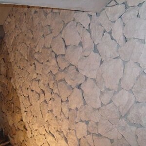 Calestone Polygonal Rock Face - Rustic White | Bardage vertical, Outdoor-Indoor (20mp/palette)