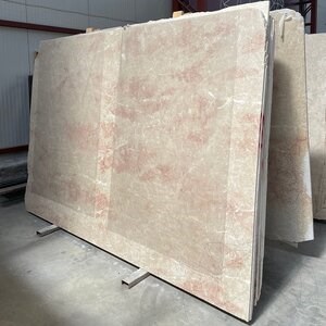 Gepolijste Rosalina marmeren plaat op maat gesneden (Trappen / Vensterbank / Werkblad) 1,7 cm