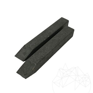Ankerpaal voor tuinborder, grijs, 30 cm, 10 stuks verpakt