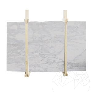 Gepolijste Calacatta Nuvolato marmerplaat, 2 cm