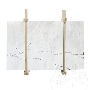 Gepolijste lila marmeren plaat, 2 cm