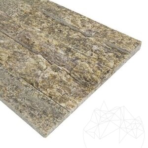 Kwartsiet Lemone gevelbekleding 15 x 60 x 1-2 cm