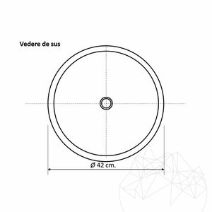 Opzetwastafel Matia Marbre Light Emperador RS-5