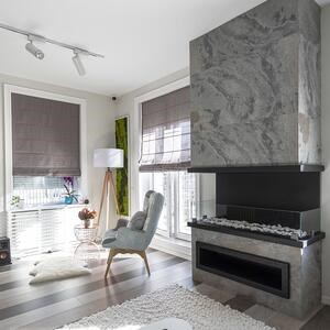 Ardoise flexible SKIN Ultra-Flex 2mm - Blanc d'automne, 280 x 125 cm| Pierre pour murs, meubles, façades