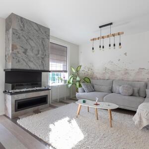 Ardoise flexible SKIN Ultra-Flex 2mm - Blanc d'automne, 280 x 125 cm| Pierre pour murs, meubles, façades
