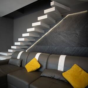 Ardoise flexible SKIN Ultra-Flex 2mm - Ligne noire, 210 x 105 cm | Pierre pour murs, meubles, façades et zones humides