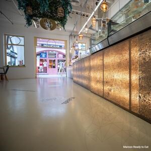 Ardoise flexible translucide SKIN 2mm - AuBurn, 185 x 61 cm | Éclairage d'ambiance, intérieur et extérieur