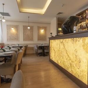 Ardoise flexible translucide SKIN 2mm - Indian Autumn, 280 x 125 cm | Eclairage d'ambiance, intérieur et extérieur