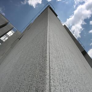 Geschuurde witte Lineal Plus-plaat van 2 cm