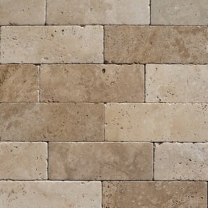 Vloer- en wandtegels Travertin Classic Cross Cut Antique(Aged), 7.5 x 20.3 x 1 cm