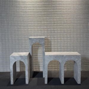Table basse Archy en marbre gris Tundra