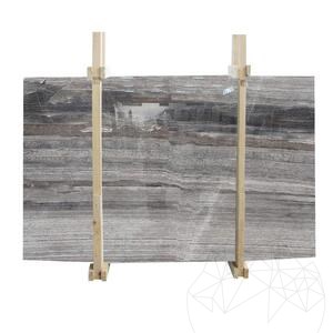 Dalle en marbre Titanium Grey Poli, 2 cm