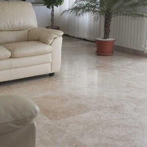 Vloer- en wandtegels Travertin Classic Cross Cut Mat PRIME 61 x 61 x 1,2 cm