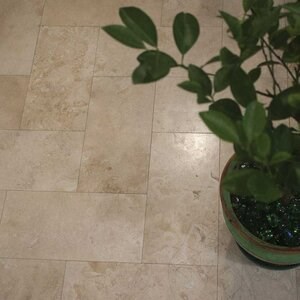 Vloer- en wandtegels Travertin Klassiek Cross Cut Gepolijst PRIME 40,6 x 20,3 x 1,2 cm
