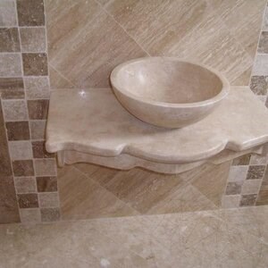 Vloer- en wandtegels Travertin Latte Antiek (Verouderd) PRIME10 x 10 x 1,2 cm
