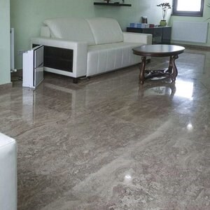 Vloer- en wandtegels Travertin Latte Poli PRIME 61 x 61 x 1,2 cm