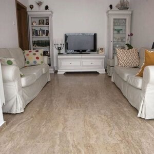 Vloer- en wandtegels Travertin Latte Mat PRIME 61 x 30,5 x 1,2 cm