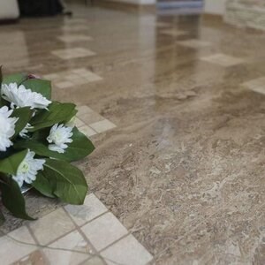 Vloer- en wandtegels Travertin Latte Poli PRIME 61 x 30,5 x 1,2 cm