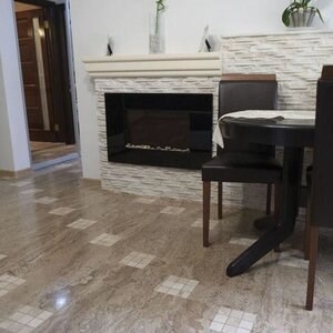 Vloer- en wandtegels Travertin Latte Poli PRIME 61 x 30,5 x 1,2 cm