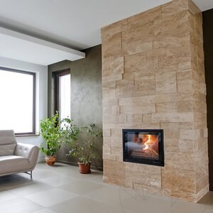 Vloer- en wandtegels Travertin Latte Poli PRIME 60 x 30 x 2 cm