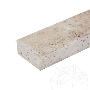 Veelkleurige travertin muurbekleding met gespleten gezicht 7,5 cm x b x 2,2 cm