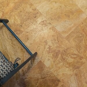 Vloer- en wandtegels Travertin Peach Cross Cut Brushed, 61 x 30,5 x 1,2 cm