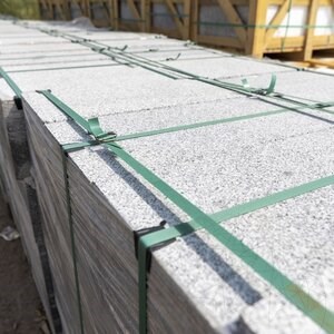 Bordura Graniet Bianco Sardo 20 x 25 x 50 cm (Bizot 2cm 1L)