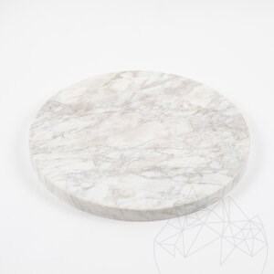 Planche à pâtisserie en pierre naturelle, 28 cm de diamètre